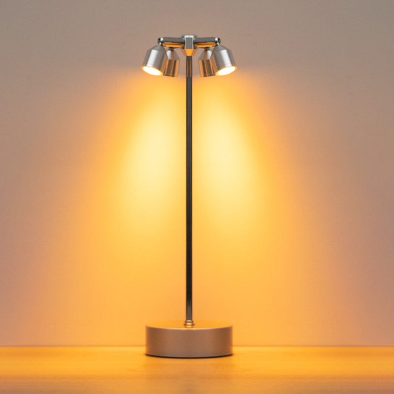 Modern Minimalist Cylindrical Iron LED Table Lamp For Dining Room Lumendat