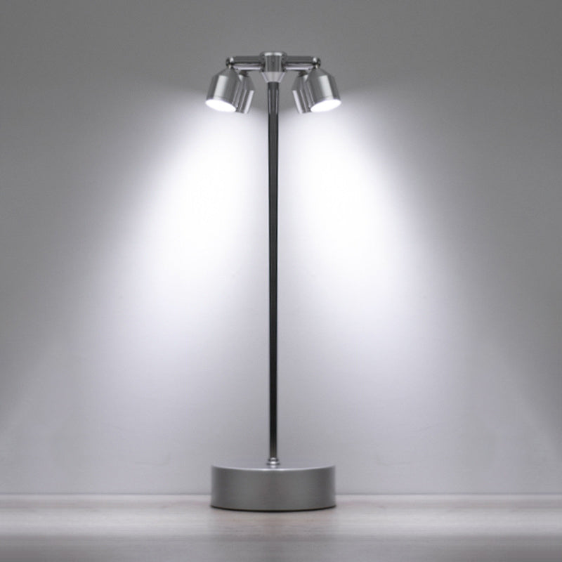 Modern Minimalist Cylindrical Iron LED Table Lamp For Dining Room Lumendat