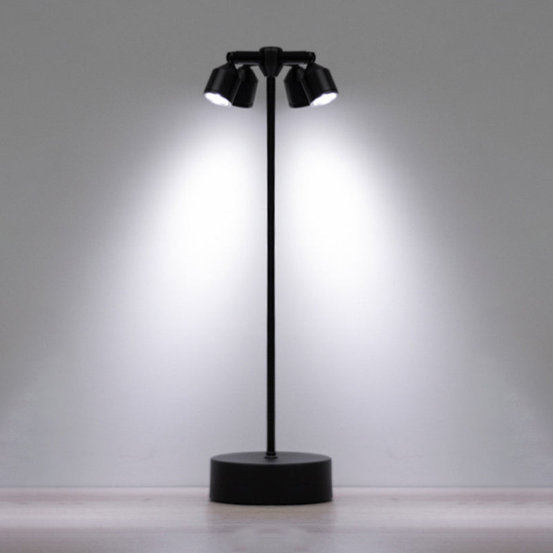 Modern Minimalist Cylindrical Iron LED Table Lamp For Dining Room Lumendat