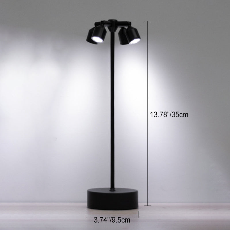 Modern Minimalist Cylindrical Iron LED Table Lamp For Dining Room Lumendat