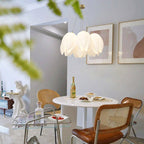 Contemporary Creative Tulip Iron Pe 7/13 Light Chandelier for Living Room BulbSquare