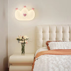 Lumendat Contemporary Creative Kids Crown Animal Iron PE LED Wall Sconce Lamp For Bedroom Lumendat