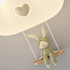 Lumendat Contemporary Creative Kids Crown Animal Iron PE LED Wall Sconce Lamp For Bedroom Lumendat