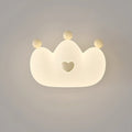 Lumendat Contemporary Creative Kids Crown Animal Iron PE LED Wall Sconce Lamp For Bedroom Lumendat