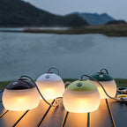 Modern Minimalist Outdoor Rechargeable Globe Plastic LED Outdoor Light For Outdoor Patio Lumendat
