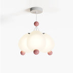 Contemporary Creative Kids Combination Globe Cloud Shape Iron Plastic Shade LED Pendant Light For Bedroom