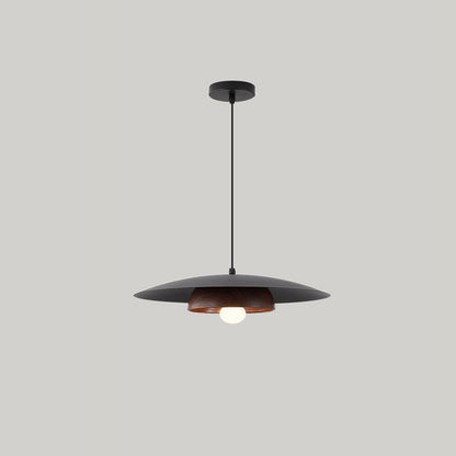 Contemporary Nordic Round Bowl Shape Iron 1-Light Pendant Light For Living Room