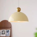 Contemporary Retro Round Half Circle Iron 1-Light Pendant Light For Living Room