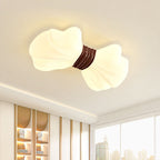 Contemporary Creative Kids Bow Iron Plastic LED Flush Mount Ceiling Light For Bedroom