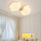 Contemporary Creative Kids Bow Iron Plastic LED Flush Mount Ceiling Light For Bedroom