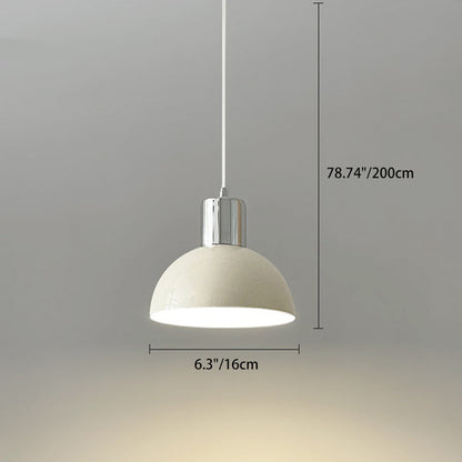 Modern Minimalist Round Globe Round Beads Iron 1-Light Pendant Light For Bedroom
