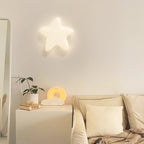 Modern Minimalist Stars Cloud Leaf Hardware PE LED Wall Sconce Lamp For Living Room
