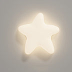 Modern Minimalist Stars Cloud Leaf Hardware PE LED Wall Sconce Lamp For Living Room