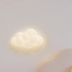 Modern Minimalist Stars Cloud Leaf Hardware PE LED Wall Sconce Lamp For Living Room