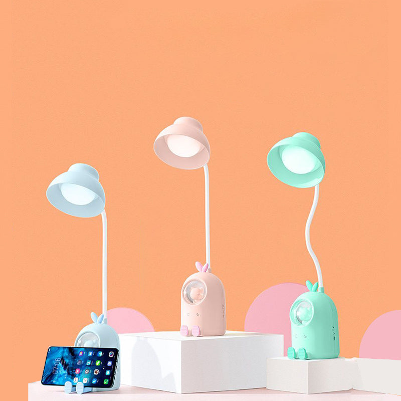 Lumendat Modern Minimalist Kids Round Ball Moe Pets Shape Plastic LED Table Lamp For Living Room Lumendat
