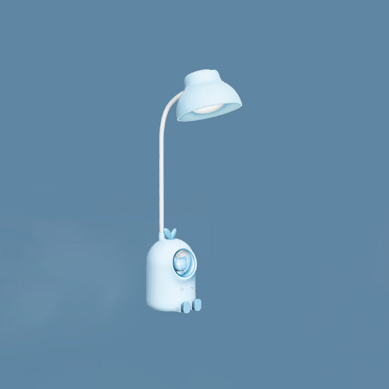 Lumendat Modern Minimalist Kids Round Ball Moe Pets Shape Plastic LED Table Lamp For Living Room Lumendat