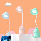 Lumendat Modern Minimalist Kids Round Ball Moe Pets Shape Plastic LED Table Lamp For Living Room Lumendat