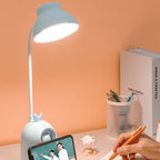 Lumendat Modern Minimalist Kids Round Ball Moe Pets Shape Plastic LED Table Lamp For Living Room Lumendat