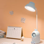 Lumendat Modern Minimalist Kids Round Ball Moe Pets Shape Plastic LED Table Lamp For Living Room Lumendat