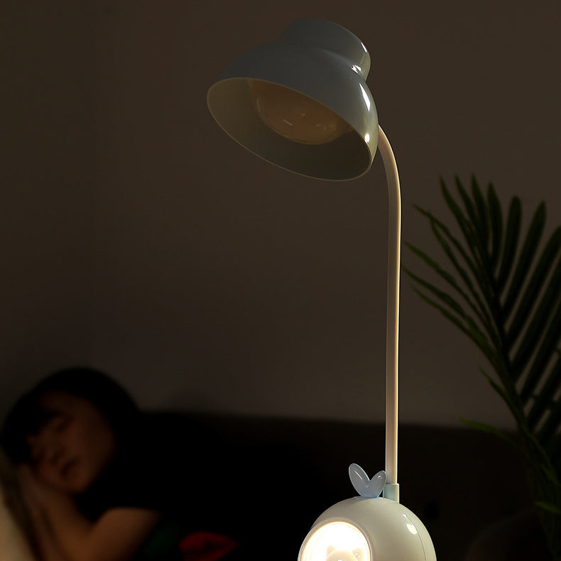Lumendat Modern Minimalist Kids Round Ball Moe Pets Shape Plastic LED Table Lamp For Living Room Lumendat