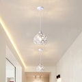 Contemporary Nordic Dome Circle Combination Iron Aluminum Frame 1-Light Pendant Light For Living Room
