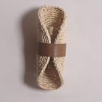 Traditional Japanese Oval Handmade Rattan 2-Light Wall Sconce Lamp For Living Room