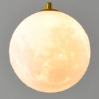 Contemporary Creative Globe Iron Plastic 1-light Kids Pendant Light for Living Room BulbSquare