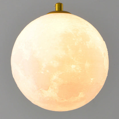 Contemporary Creative Globe Iron Plastic 1-light Kids Pendant Light for Living Room