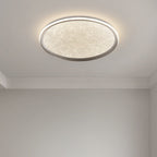 Contemporary Luxury Round Iron Aluminum Acrylic LED Flush Mount Ceiling Light For Living Room