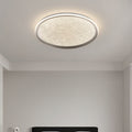 Contemporary Luxury Round Iron Aluminum Acrylic LED Flush Mount Ceiling Light For Living Room