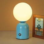 Contemporary Scandinavian Globe Iron Acrylic LED Table Lamp For Living Room Lumendat