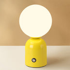 Contemporary Scandinavian Globe Iron Acrylic LED Table Lamp For Living Room Lumendat
