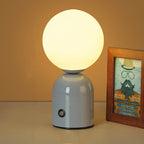 Contemporary Scandinavian Globe Iron Acrylic LED Table Lamp For Living Room Lumendat