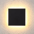 Modern Minimalist Square Aluminum LED Wall Sconce Lamp For Living Room
