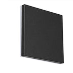 Modern Minimalist Square Aluminum LED Wall Sconce Lamp For Living Room