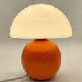 Contemporary Nordic Round Ceramic Glass 1-Light Table Lamp For Living Room Lumendat