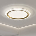 Contemporary Simplicity Round Aluminum Iron Acrylic LED Flush Mount Ceiling Light For Dining Room