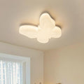 Contemporary Nordic Butterfly Iron Plastic LED Kids Semi-flush Mount Ceiling Light for Living Room