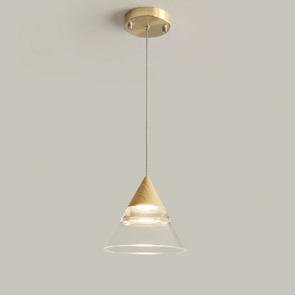 Contemporary Nordic Round Iron Acrylic LED Pendant Light For Living Room