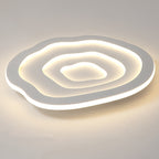 Contemporary Creative Cloud Iron Acrylic LED Flush Mount Ceiling Light For Living Room