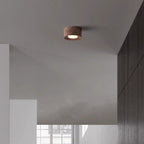 Contemporary Nordic Cylinder Resin 1/2/3-light Flush Mount Ceiling Light for Living Room