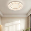 Contemporary Luxury Round Iron Acrylic LED Flush Mount Ceiling Light For Living Room
