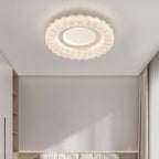 Contemporary Luxury Round Iron Acrylic LED Flush Mount Ceiling Light For Living Room