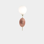 Lumendat Contemporary Creative Kids Cartoon Bear Balloon Resin Glass Ball 1-Light Wall Sconce Lamp For Bedroom Lumendat