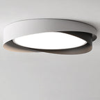 Modern Simplicity Iron Acrylic Square Round Rectangular LED Flush Mount Ceiling Light For Living Room