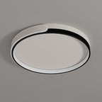 Modern Minimalist Round Square Rectangle Triangle Iron Frame Acrylic PVC Shade LED Flush Mount Ceiling Light For Living Room
