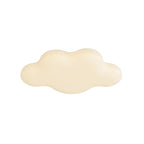 Modern Minimalist Cream Cloud Iron Pe LED Flush Mount Ceiling Light for Bedroom