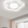 Contemporary Creative Star Iron Aluminum Acrylic Silicone LED Flush Mount Ceiling Light For Bedroom