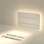 Modern Minimalist Square Rectangular Iron Aluminum Acrylic Spotlight LED Flush Mount Ceiling Light For Living Room
