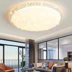 Modern Luxury Mounted Star Round Square Acrylic Iron LED Flush Mount Ceiling Light For Bedroom Lumendat